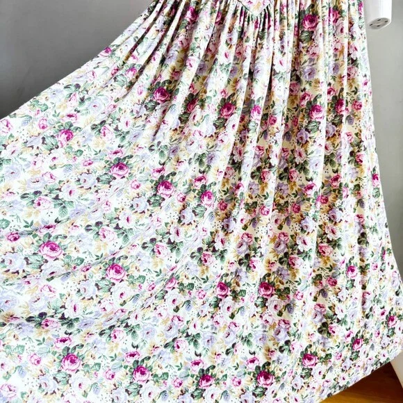 Vintage 90s Models Centre Floral Dress and Bolero Jacket Set S - Picture 5 of 13